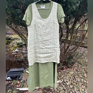 Two-piece FLAX dress/tunic!